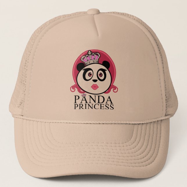 Panda Princess Trucker Hat (Front)