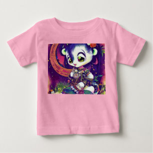 Panda Princess Violet Dreams- Baby T-Shirt