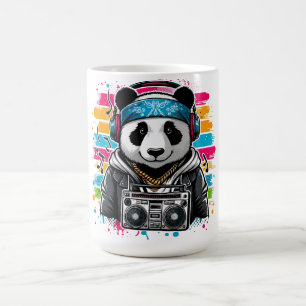 Panda Rapper Coffee Mug