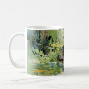 Panda Relaxing In Garden Animal Fun Happy Cool Tim Coffee Mug