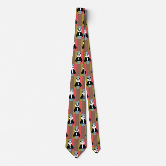 Panda Retro Tie (Front)