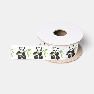 Panda Satin Ribbon