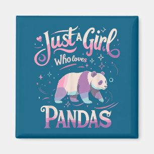 Panda Shirt Women Men Cute Funny Magnet