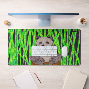 Panda (single) - Desk Mat