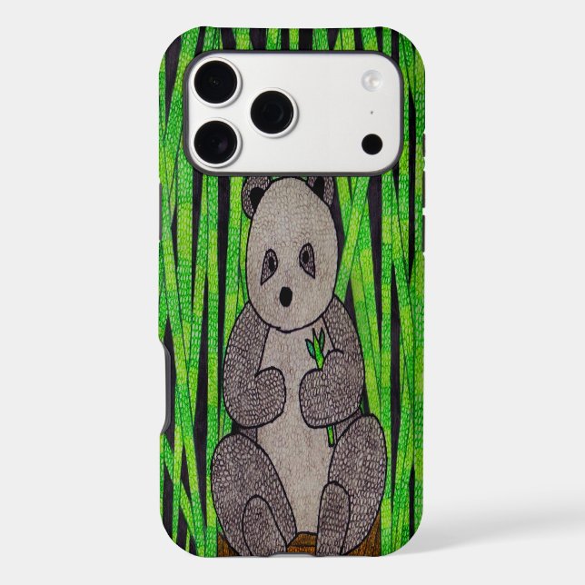 Panda (single) - iPhone Case (Back)
