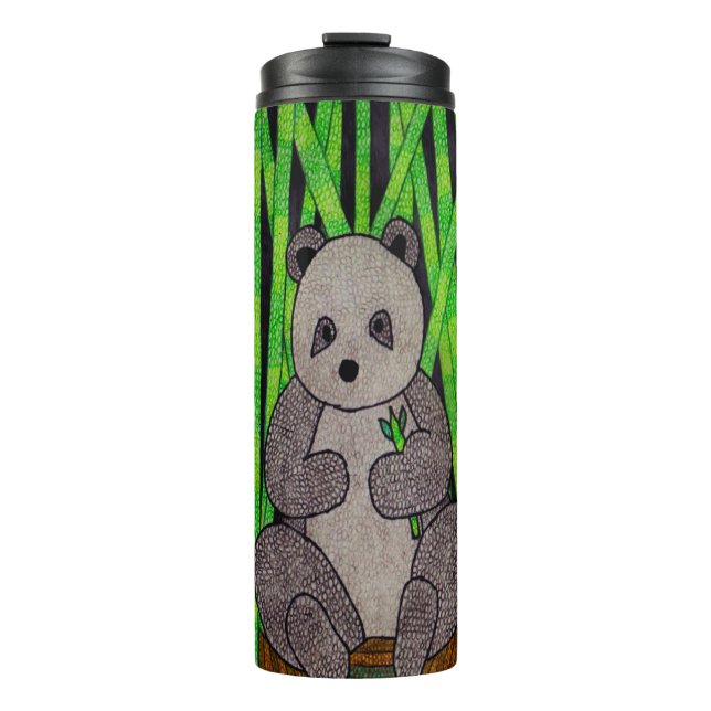 Panda (single) - Thermal Tumbler (Front)
