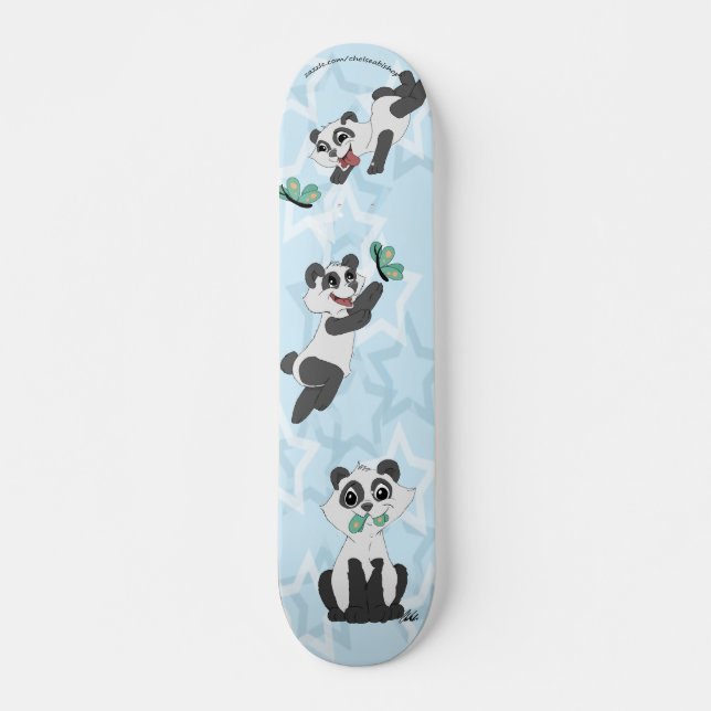 Panda Skateboard (Front)
