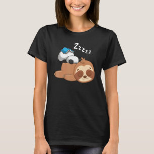 Panda Sleeping Sloth  Lazy Sloths Animal  Graphic T-Shirt