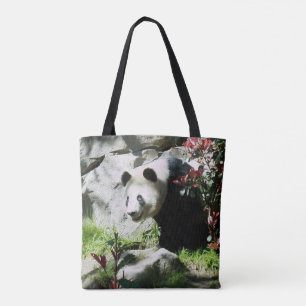 Panda Smile - I Iove Pandas  Tote Bag