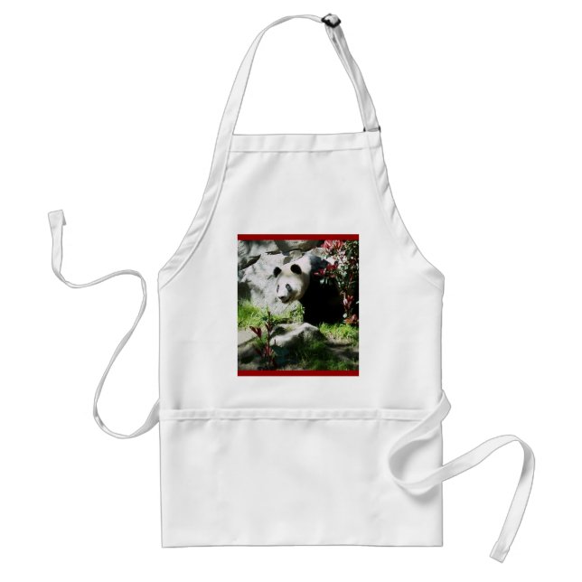 Panda Smile Standard Apron (Front)
