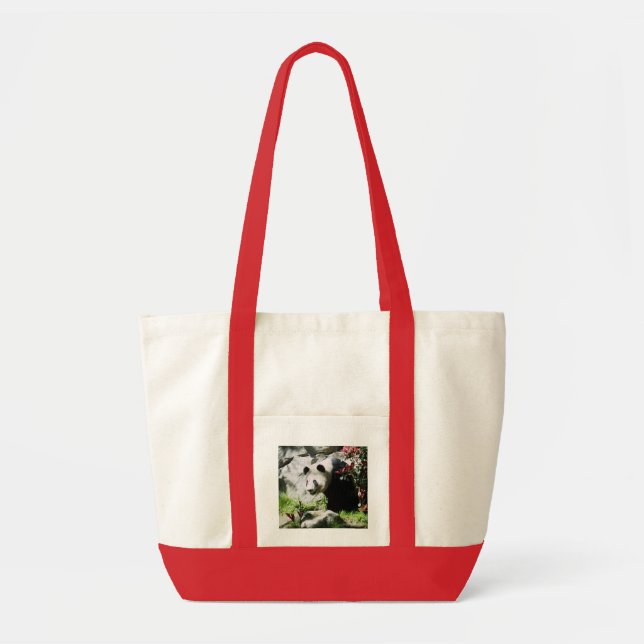 Panda Smile Tote Bag (Front)