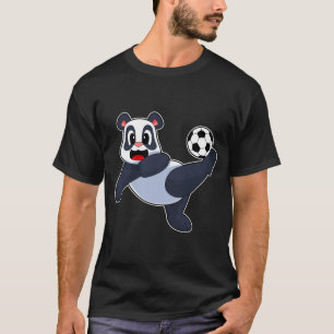 Panda Soccer player Soccer Sports T-Shirt