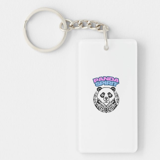 Panda Spirit Key Ring (Front)