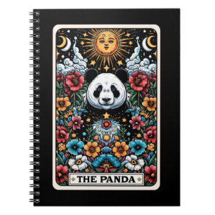Panda Spirit Tarot Card Notebook