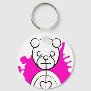 panda splatz. key ring
