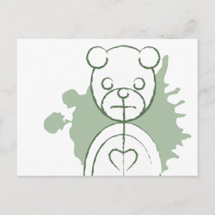 panda splatz. postcard