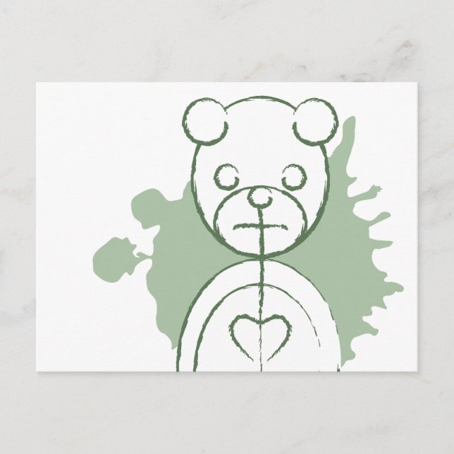 panda splatz. postcard (Front)
