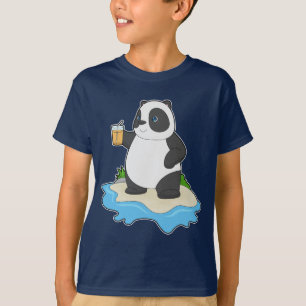 Panda Summer Beach T-Shirt