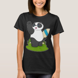Panda Surfer Surfboard T-Shirt