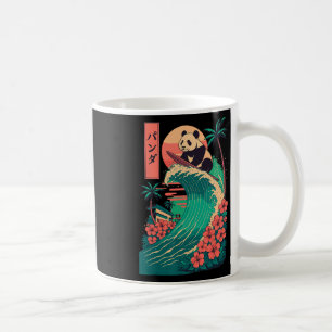 Panda Surfing Japanese _2 Coffee Mug