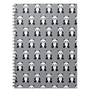 Panda Teddy Bear Notebook