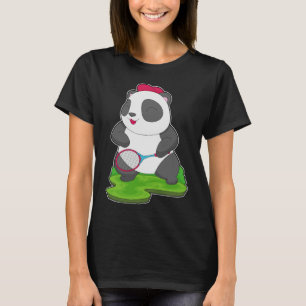 Panda Tennis Tennis racket T-Shirt