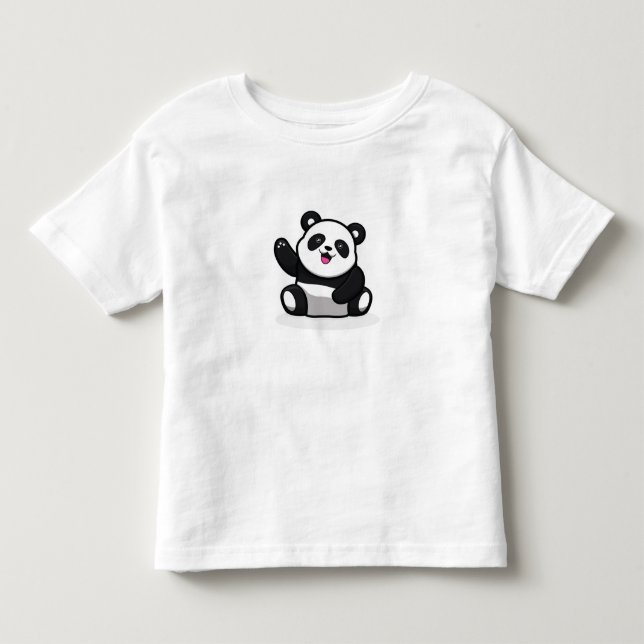 Panda Toddler T-Shirt (Front)