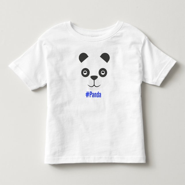 #panda toddler T-Shirt (Front)