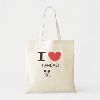 Panda Tote Bag