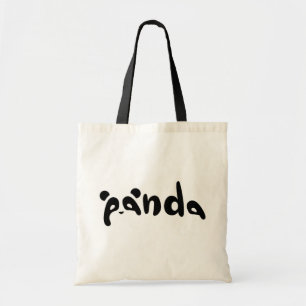 Panda tote bag