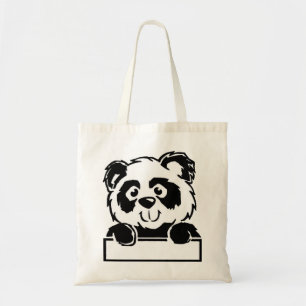 Panda Tote Bag