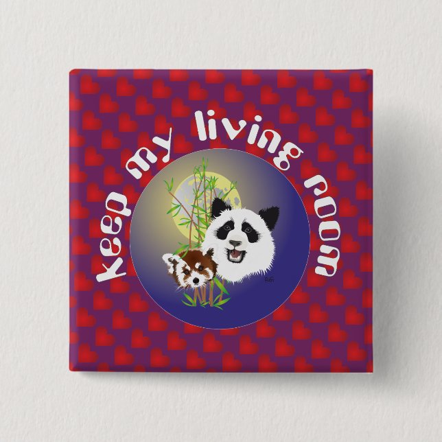 Panda Treffen Buttons (Front)