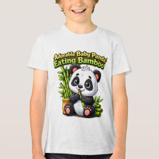 panda  Tri-Blend shirt