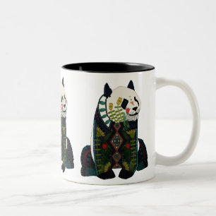 panda Two-Tone coffee mug