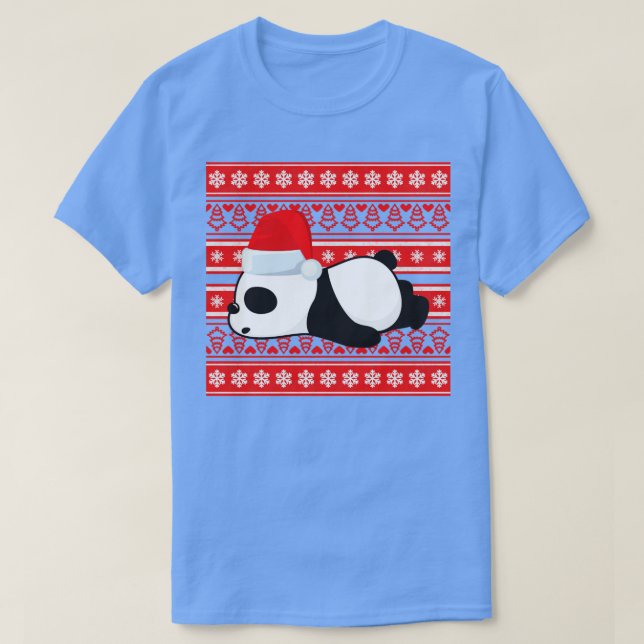 Panda ugly christmas T-Shirt (Design Front)