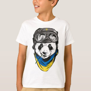 Panda Ukrainian Flag Ukraine Shirt Ukrainian Souve