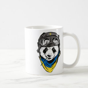 Panda Ukrainian Flag Ukraine Shirt Ukrainian Souve Coffee Mug