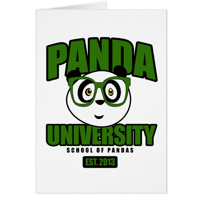 Panda University - Green (Front)