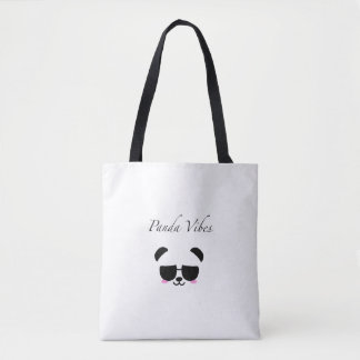 Panda Vibes Tote Bag