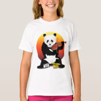 PANDA VIOLIN PLAYER