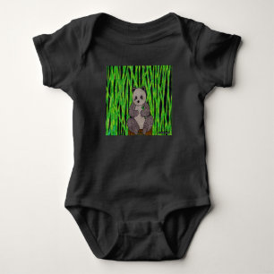 Panda (vivid) - Baby Bodysuit