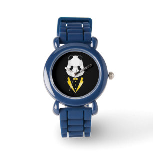 Panda Wearing A Tie Watch