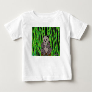 Panda (white) - Baby T-Shirt