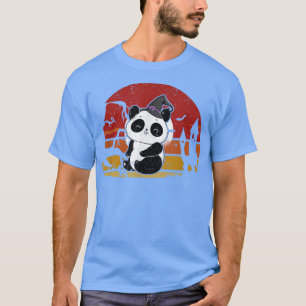 Panda Witch Funny Cute Halloween Bear Zookeeper An T-Shirt