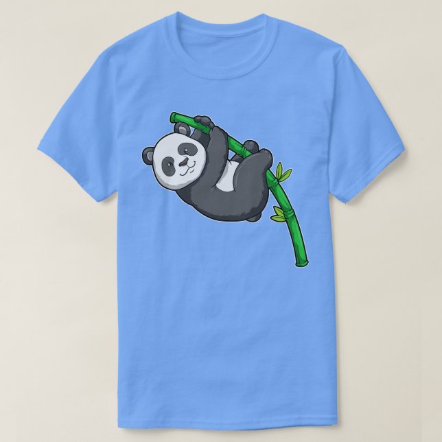 Panda with Bamboo 3 T-Shirt (Design Front)