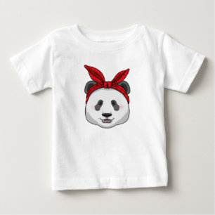 Panda with Bandana Baby T-Shirt