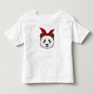Panda with Bandana Toddler T-Shirt
