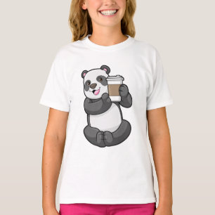 Panda with Coffee to go T-Shirt