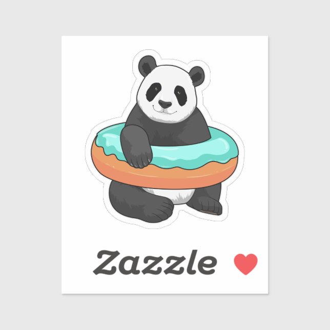 Panda with Donut (Sheet)