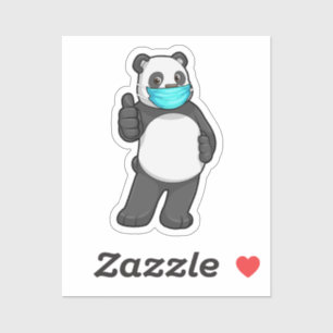 Panda with Face mask